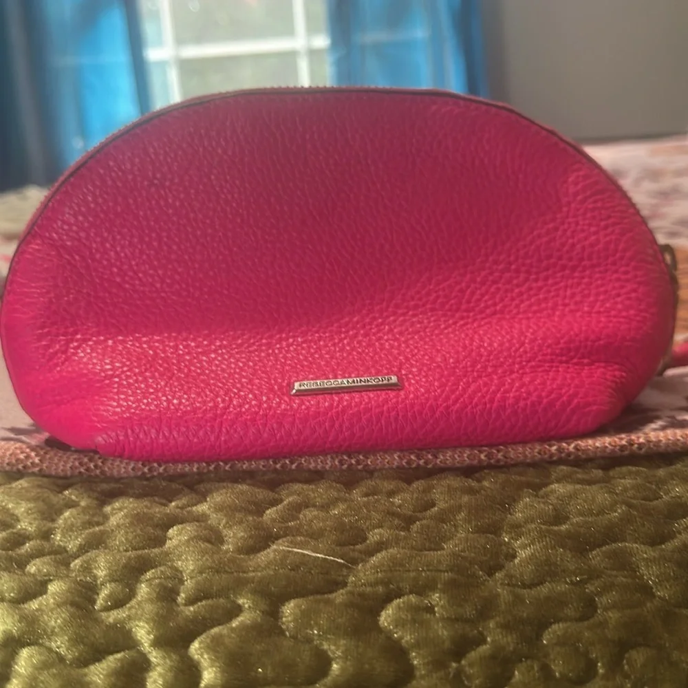 REBECCA MINKOFF studded leather pouch